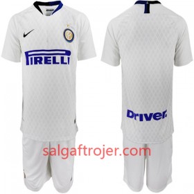 Inter Milan Fodboldtrøjer Børn Udebanesæt 2018/19 Kort ærmer